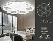 Люстра Ambrella Light FA FA4518 цвет плафона/подвески Белый, Прозрачный, цвет арматуры Белый-1