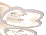 Накладной светильник Ambrella Light FA FA510 цвет плафона/подвески Белый, Прозрачный, цвет арматуры Белый-8