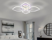 Люстра Ambrella Light FA FA5147 цвет плафона/подвески Белый, Прозрачный, цвет арматуры Белый-1