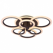 Люстра Ambrella Light FA FA528 цвет плафона/подвески Белый, цвет арматуры Коричневый-1