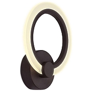 Накладной светильник Ambrella Light FA FA530 цвет плафона/подвески Белый, цвет арматуры Коричневый