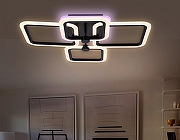 Накладной светильник Ambrella Light FA FA531 цвет плафона/подвески Белый, цвет арматуры Черный-3