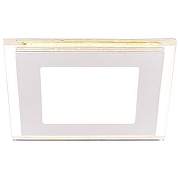 Встраиваемый светильник Ambrella Light Downlight S450/6+2 цвет плафона/подвески Белый, цвет арматуры Белый-3