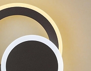 Накладной светильник Ambrella Light FA FA561 цвет плафона/подвески Белый, цвет арматуры Коричневый-2