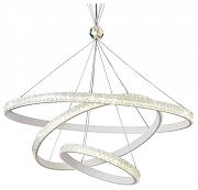 Подвесной светильник Ambrella Light FA FA6157 цвет плафона/подвески Белый, Прозрачный, цвет арматуры Белый