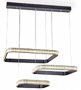 Подвесной светильник Ambrella Light FA FA6166 цвет плафона/подвески Белый, Прозрачный, цвет арматуры Черный