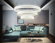 Подвесной светильник Ambrella Light FA FA6181 цвет плафона/подвески Белый, Прозрачный, цвет арматуры Белый-4