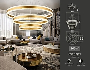 Подвесной светильник Ambrella Light FA FA6183 цвет плафона/подвески Золото, Прозрачный, цвет арматуры Золото-5