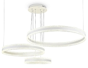 Подвесной светильник Ambrella Light FA FA6201 цвет плафона/подвески Белый, Прозрачный, цвет арматуры Белый