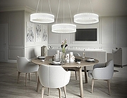 Подвесной светильник Ambrella Light FA FA6206 цвет плафона/подвески Белый, Прозрачный, цвет арматуры Белый-4