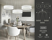 Подвесной светильник Ambrella Light FA FA6206 цвет плафона/подвески Белый, Прозрачный, цвет арматуры Белый-5