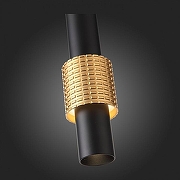 Подвесной светильник ST-Luce Ball1to SL1591.403.01 цвет плафона/подвески Черный, Золото, цвет арматуры Черный-5