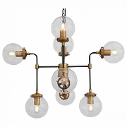 Люстра ST-Luce Varieta SL234.403.08 цвет плафона/подвески Прозрачный, цвет арматуры Золото, Черный