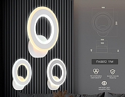 Бра Ambrella Light FA FA8812 цвет плафона/подвески Белый, цвет арматуры Белый-3