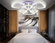 Люстра Ambrella Light FA FA8861 цвет плафона/подвески Белый, Прозрачный, цвет арматуры Хром-3