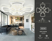 Люстра Ambrella Light FA FA8863 цвет плафона/подвески Белый, Прозрачный, цвет арматуры Белый-4