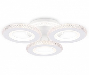 Люстра Ambrella Light FA FA8866 цвет плафона/подвески Белый, Прозрачный, цвет арматуры Белый