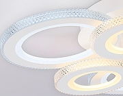 Люстра Ambrella Light FA FA8872 цвет плафона/подвески Белый, Прозрачный, цвет арматуры Белый-5