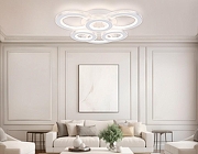 Люстра Ambrella Light FA FA8872 цвет плафона/подвески Белый, Прозрачный, цвет арматуры Белый-6