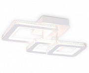 Люстра Ambrella Light FA FA8877 цвет плафона/подвески Белый, Прозрачный, цвет арматуры Белый