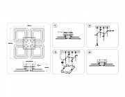 Люстра Ambrella Light FA FA8948 цвет плафона/подвески Белый, цвет арматуры Белый-7