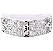 Накладной светильник Ambrella Light FA FA9411 цвет плафона/подвески Прозрачный, цвет арматуры Белый, Хром