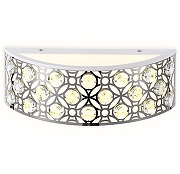 Накладной светильник Ambrella Light FA FA9411 цвет плафона/подвески Прозрачный, цвет арматуры Белый, Хром-1