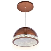 Подвесной светильник Ambrella Light FA FA9497 цвет плафона/подвески Коричневый, Прозрачный, цвет арматуры Коричневый-3