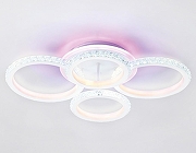 Люстра Ambrella Light FA FA9524 цвет плафона/подвески Белый, Прозрачный, цвет арматуры Белый-1