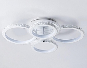 Люстра Ambrella Light FA FA9524 цвет плафона/подвески Белый, Прозрачный, цвет арматуры Белый-5