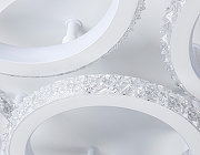 Люстра Ambrella Light FA FA9531 цвет плафона/подвески Белый, Прозрачный, цвет арматуры Белый-3