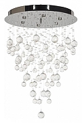 Накладной светильник Arti Lampadari Flusso Flusso H 1.4.45.615 N цвет плафона/подвески Прозрачный, цвет арматуры Никель