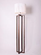 Торшер Manne Manne FL.7341-1 цвет плафона/подвески Белый, цвет арматуры Коричневый-1