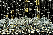 Накладной светильник Arti Lampadari Flusso Flusso H 1.4.50.616 N цвет плафона/подвески Прозрачный, цвет арматуры Никель-4