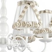 Люстра Arti Lampadari Formello Formello E 1.1.6 W цвет плафона/подвески Белый, Бежевый, цвет арматуры Белый-3
