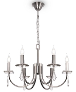 Люстра Freya Forte FR1006PL-06N цвет никель-1