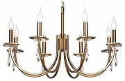 Люстра Freya Forte FR1006PL-08G цвет золото, неокрашенный