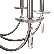Люстра Freya Forte FR1006PL-08N цвет никель-3