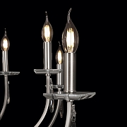 Люстра Freya Forte FR1006PL-12N цвет плафона/подвески Прозрачный, цвет арматуры Никель-3