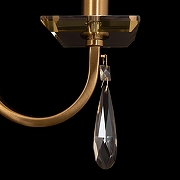 Бра Freya Forte FR1006WL-02G цвет плафона/подвески Прозрачный, цвет арматуры Золото, Прозрачный-4