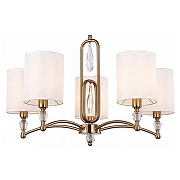 Люстра Freya Riverside FR1007PL-05BS цвет латунь