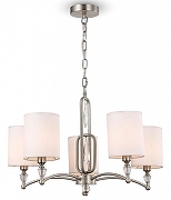 Люстра Freya Riverside FR1007PL-05N цвет плафона/подвески Белый, цвет арматуры Никель-1