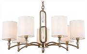 Люстра Freya Riverside FR1007PL-07BS цвет латунь