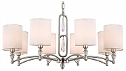 Люстра Freya Riverside FR1007PL-08N цвет плафона/подвески Белый, цвет арматуры Никель
