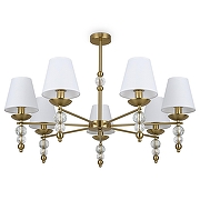 Люстра на штанге Freya Side FR1009CL-07BS цвет латунь