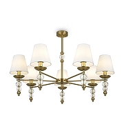 Люстра на штанге Freya Side FR1009CL-07BS цвет латунь-1