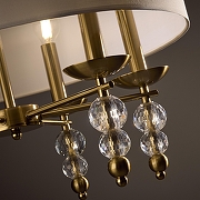 Подвесной светильник Freya Side FR1009PL-06BS цвет плафона/подвески Белый, цвет арматуры Латунь-4