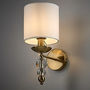 Бра Freya Side FR1009WL-01BS цвет плафона/подвески Белый, цвет арматуры Латунь-3