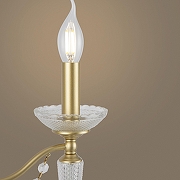 Бра Freya Zoe FR2009WL-01G цвет плафона/подвески Прозрачный, цвет арматуры Золото-3