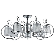 Люстра на штанге Freya Simone FR2020-CL-07-CH цвет хром